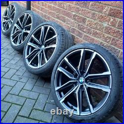 19 BMW alloy wheels & tyres 3/4 Series G20 21 22 23 M Performance Genuine 797m