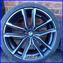 19 BMW alloy wheels & tyres 3/4 Series G20 21 22 23 M Performance Genuine 797m