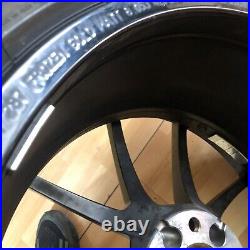 1 x 19 Genuine BMW 763M M2 Wheel Michelin Tyre Matt Black M Performance Forged