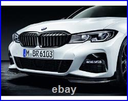 BMW 3G20 Genuine M Performance Front Left + Right Splitter Carbon 51192455835