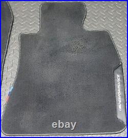 BMW 5 Series Genuine M Performance Floor Mats Set RHD G30 Model 51472450776