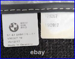 BMW 5 Series Genuine M Performance Floor Mats Set RHD G30 Model 51472450776