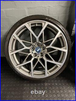 BMW 795M Alloy Wheels and Tyres, 20'' Genuine BMW M Performance