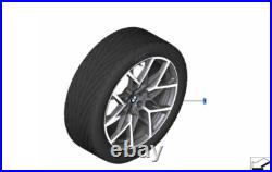 BMW 795M Black G20 G22 G42 RDCi Wheel & Tyre Set M Performance Genuine 2459620