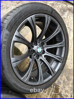 BMW E60 M5 Alloy Wheels Genuine Black 166M Genuine BBS