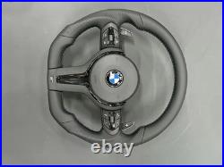 BMW F10 F11 F12 F01 F07 M PERFORMANCE flat bottom STEERING WHEEL
