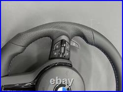 BMW F10 F11 F12 F01 F07 M PERFORMANCE flat bottom STEERING WHEEL