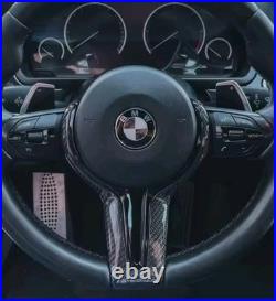 BMW F30 F31 M PERFORMANCE Real Carbon Steering Wheel Cover Trim 32302345203