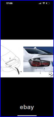 BMW F30 M Performance Blackline Rear Tail Lights Full Set Genuine