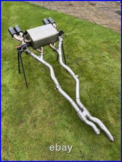 BMW F80 F82 F83 M3 M4 2015+ OEM MPE M Performance Exhaust Carbon Tips Genuine