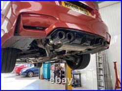 BMW F80 F82 F83 M3 M4 2015+ OEM MPE M Performance Exhaust Carbon Tips Genuine