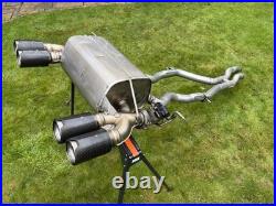 BMW F80 F82 F83 M3 M4 2015+ OEM M Performance Exhaust Retrofit With Carbon Tips