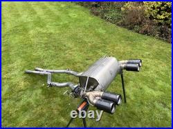 BMW F80 F82 F83 M3 M4 2015+ OEM M Performance Exhaust Retrofit With Carbon Tips