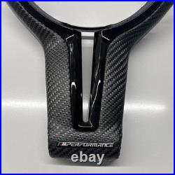 BMW F80 F82 F87 M2 M3 M4 M Performance Dry Carbon Steering Wheel Trim Skimmed