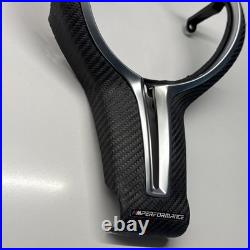 BMW F80 F82 F87 M2 M3 M4 M Performance Dry Carbon Steering Wheel Trim Skimmed