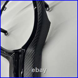 BMW F80 F82 F87 M2 M3 M4 M Performance Dry Carbon Steering Wheel Trim Skimmed