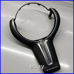BMW F80 F82 F87 M2 M3 M4 M Performance Dry Carbon Steering Wheel Trim Skimmed