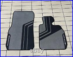 BMW Floor Mats M Performance Front Rubber Pair F30 F31 3 Series Genuine 2407304