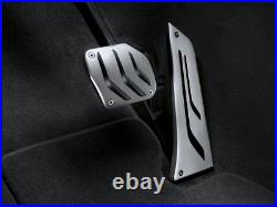 BMW GENUINE F10 F20 F30 Performance Pedal pads set stainless steel gas stop pad