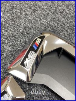 BMW GENUINE F86 X6M M Performance chrome Air Duct Side Vent Grilles PAIR BMW GENUINE F86 X6M M Performance chrome Air Duct Side Vent Grilles PAIR