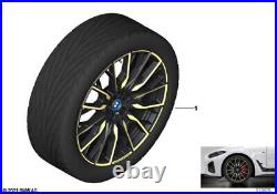 BMW Genuine 20 RDC Complete Wheel Set Summer Gold M Performance 36115A3E068
