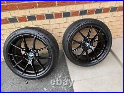 BMW Genuine 763M F87 M2 19 Forged Wheels Satin Black M Performance