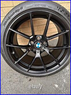 BMW Genuine 763M F87 M2 19 Forged Wheels Satin Black M Performance