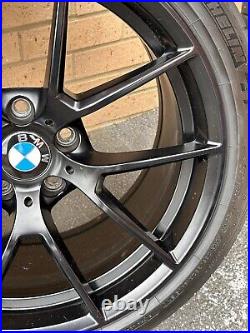 BMW Genuine 763M F87 M2 19 Forged Wheels Satin Black M Performance