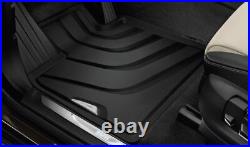 BMW Genuine All-Weather Rubber Front Floor Mats Anthracite F15 X5 51472347729