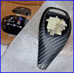 BMW Genuine F30 F32 F33 F10 Performance Carbon Fiber Sport Auto Shift Knob Trim