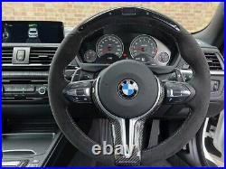 BMW Genuine F87 M2 M Performance Steering Wheel Alcantara Carbon LED 32302413015