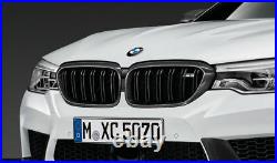BMW Genuine F90 M5 M Performance Carbon Fibre Front Kidney Grill Set 2447091+2