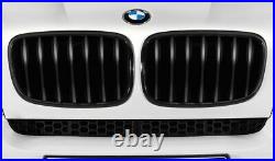 BMW Genuine Front Left Trim Performance Kidney Grille Black X5/X6 51712150247