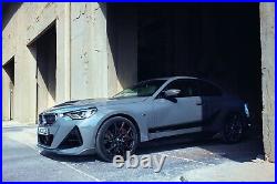 BMW Genuine Front Right Left Wrapping Frozen Black M Performance 51145A30FD5
