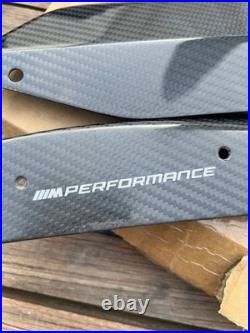 BMW Genuine G20 G21 3-Series M Performance Carbon Front Splitters Left Right