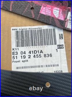 BMW Genuine G20 G21 3-Series M Performance Carbon Front Splitters Left Right