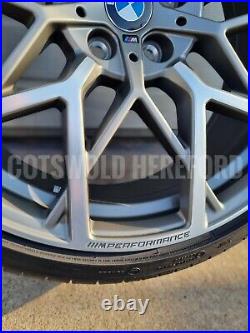 BMW Genuine G20 G22 Wheel & Tyre Set 795M Grey M Performance 36112459546