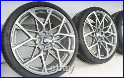 BMW Genuine G20 G22 Wheel & Tyre Set 795M Grey M Performance 36112459546