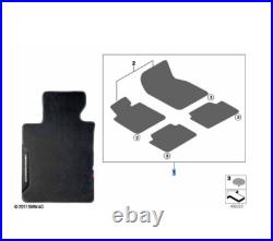 BMW Genuine G22 4 Series M Performance Velour Mat Full Set Of 4 51475A14E79 BMW Genuine G22 4 Series M Performance Velour Mat Full Set Of 4 51475A14E79