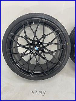 BMW Genuine G80 G82 M3 M4 Wheel & Tyre Set 1000M Black M Performance 36115A075C