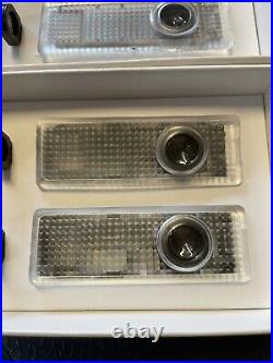 BMW Genuine LED Door Projectors with Very Rare Now Obsolete M Performance Lens