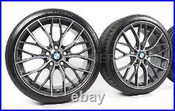 BMW Genuine M Performance 4x 20 Alloy Wheels & Tyres Style 405 M 36115A734D4