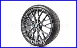 BMW Genuine M Performance 4x 20 Alloy Wheels & Tyres Style 405 M 36115A734D4