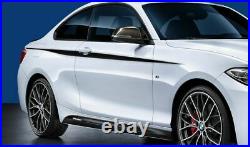 BMW Genuine M Performance Accentuation Side Stripes Black Silver 51142406145