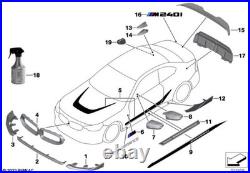 BMW Genuine M Performance Aerial Cover Fits G42 G87 G20 G60 G70 LCI 65205A59AD9