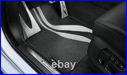 BMW Genuine M Performance Car Carpet Floor Mats Front Set F10 F11