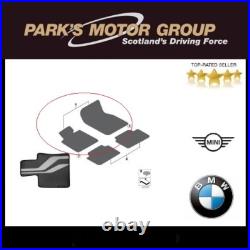 BMW Genuine M Performance Car Floor Mats Front Set X5 X6 Series 51472353382