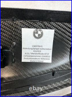 BMW Genuine M Performance Carbon Mirror Caps 51162365977 2365978 G30 G11 G14 G16