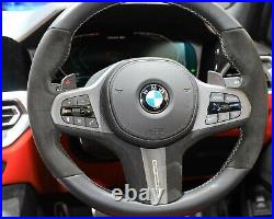 BMW Genuine M Performance Carbon Steering Wheel cover trim Brand New