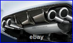 BMW Genuine M Performance Exhaust Silencer 18302349921 With Titanium Trims M3/M4